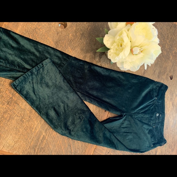 Free People Velvet ankle pant - Picture 4 of 4